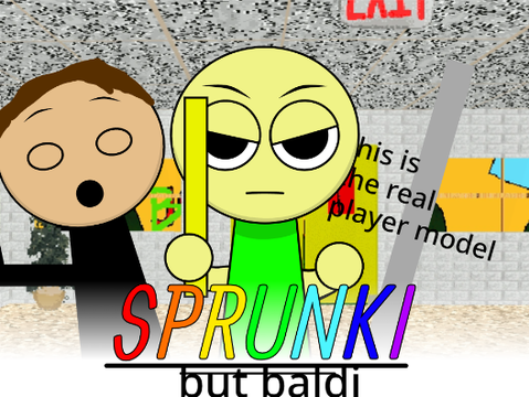 sprunki but baldi