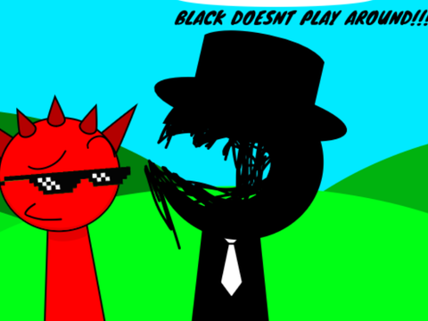 BLACK DOESNT PLAY AROUND!!!!