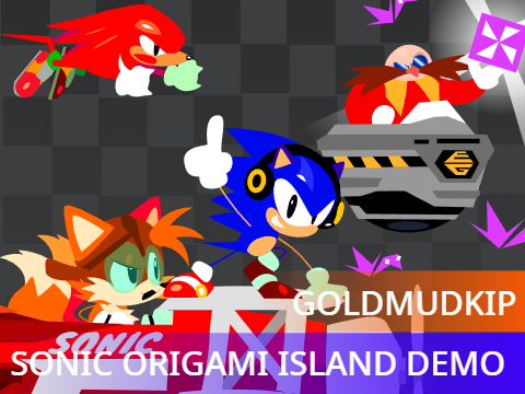 Sonic : Origami Island Démo